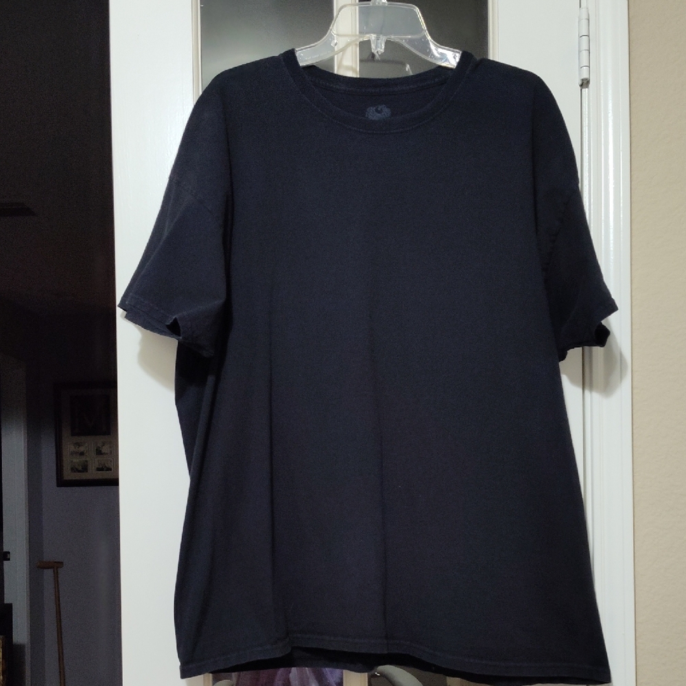 Fruit of the Loom Black Men's Short Sleeve Tee (2XL)